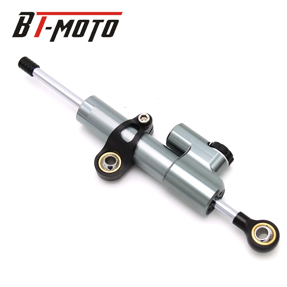Демпфер MT07 MT09 FZ MT 09 Moto CNC стабилизатор рулевого управления линейный Реверсивный контроль безопасности на 600CC велосипеде подходит для Yamaha Suzuki ATV