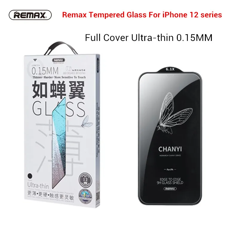 Remax Tempered Glass Screen Protector For iPhone 12 Mini Pro Max 11 XS XR 9D arc edges Explosion-proof wear-resistant | Мобильные