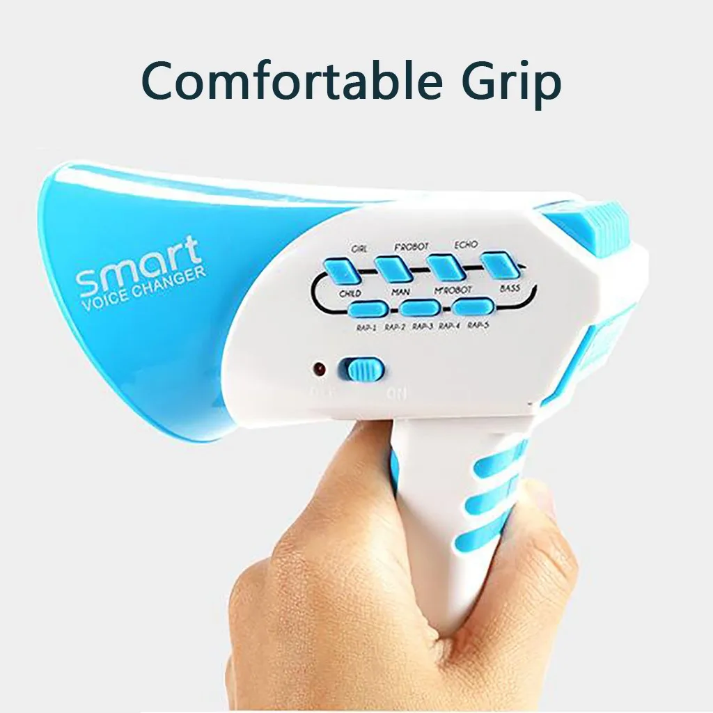 Детская игрушка мегафон Smart Multi Voice Changer громкий динамик 7 различных голосовых