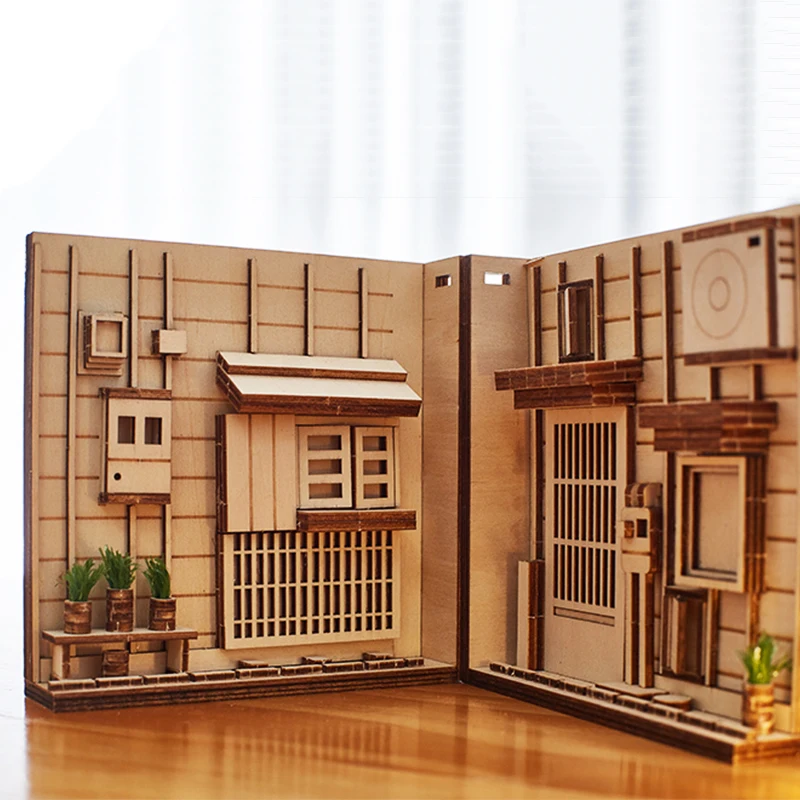 Деревянный книжный уголок вставки художественные закладки DIY Декор для книжной