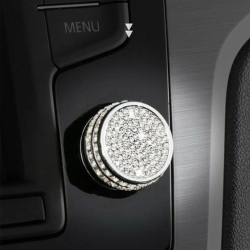 For Volkswagen Passat Golf Diamond Audio Stereo Volume Control Knob Ring Cover | Автомобили и мотоциклы