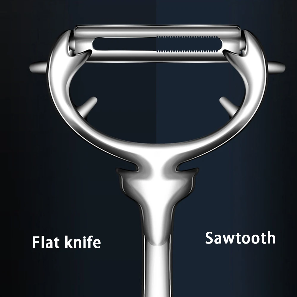 Нож для чистки фруктов и овощей бытовой кухонный инструмент из цинкового сплава