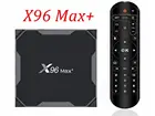 Приставка Смарт-ТВ X96 Max Plus, Android 9,0, Amlogic S905X3, 4 + 64 ГБ, 2,4ГГц, USB3.0, BT4.0, 8K, 4K, H.265