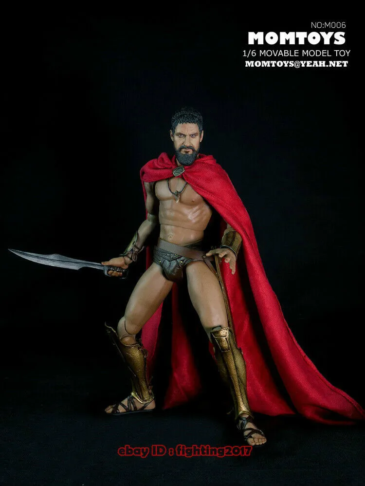 MOMTOYS древнегреческий воин Спартанский 300 король Спартак 1/6 фигура в
