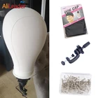 Alileader качественный парик Брезентовая головка Профессиональный парик стайлинг головка брезентовый блочный манекен голова для парика демонстрация