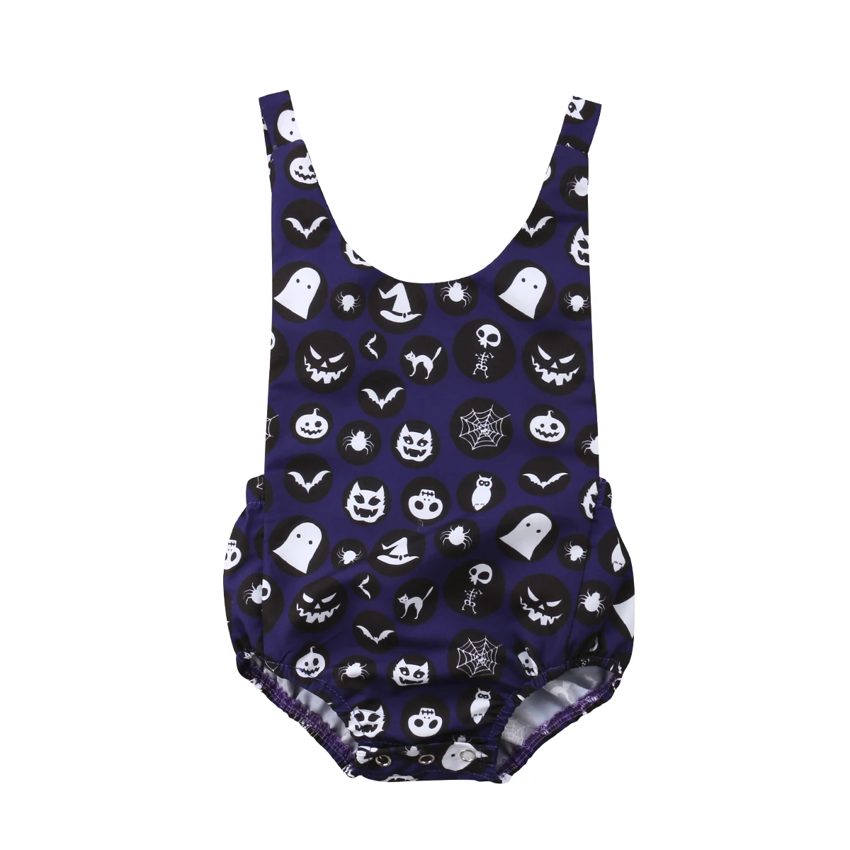 

Детский комбинезон без рукавов с открытой спиной