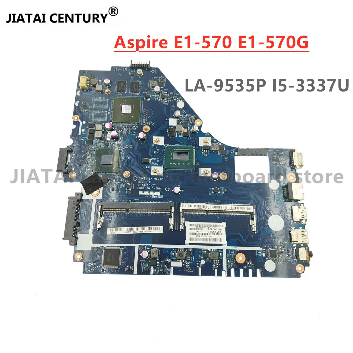 LA-9535P NBMER11003 NB.MER11.003 для Acer aspire E1-570 E1-530 E1-570G Материнская плата ноутбука Z5WE1 с i5-3337U