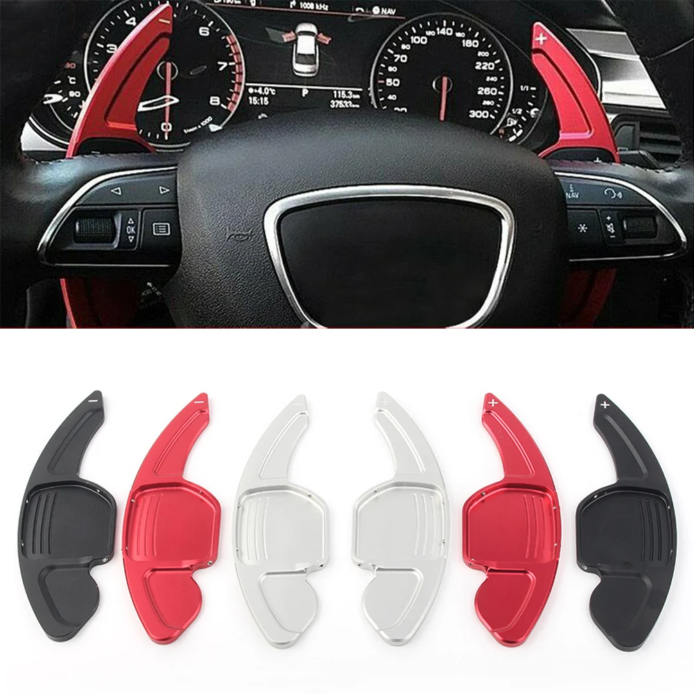 

Car Shift Paddle Steering Wheel Shifter Auto Accessories for Audi A3 A4L A5 A6L A7 A8 S5 S6 S7 S8 SQ5 RS3 RS6 R8 Q3 Q5 Q7 TT TTS