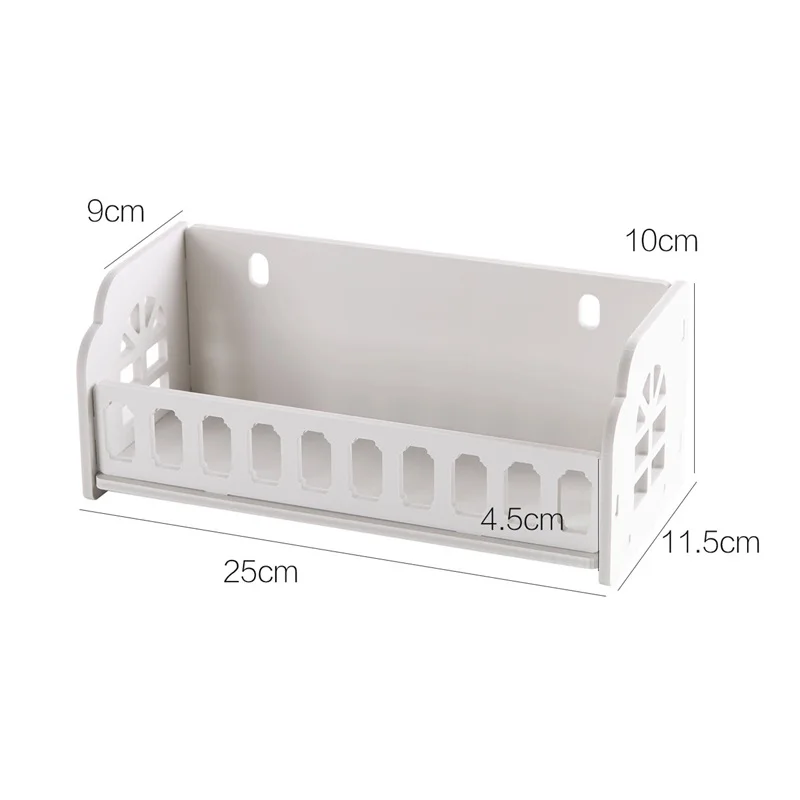 

Wall shelf bathroom cosmetic rack dormitory bedside hanging storage rack hanging basket