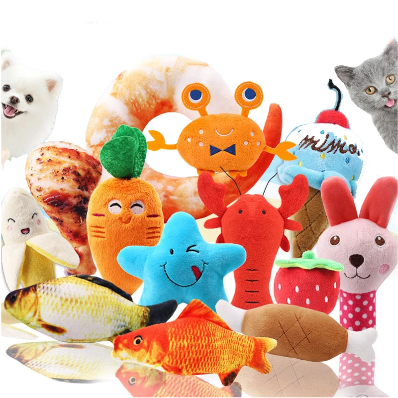 Креативная игрушка для жевания домашних животных собаки звуковая кукла милый