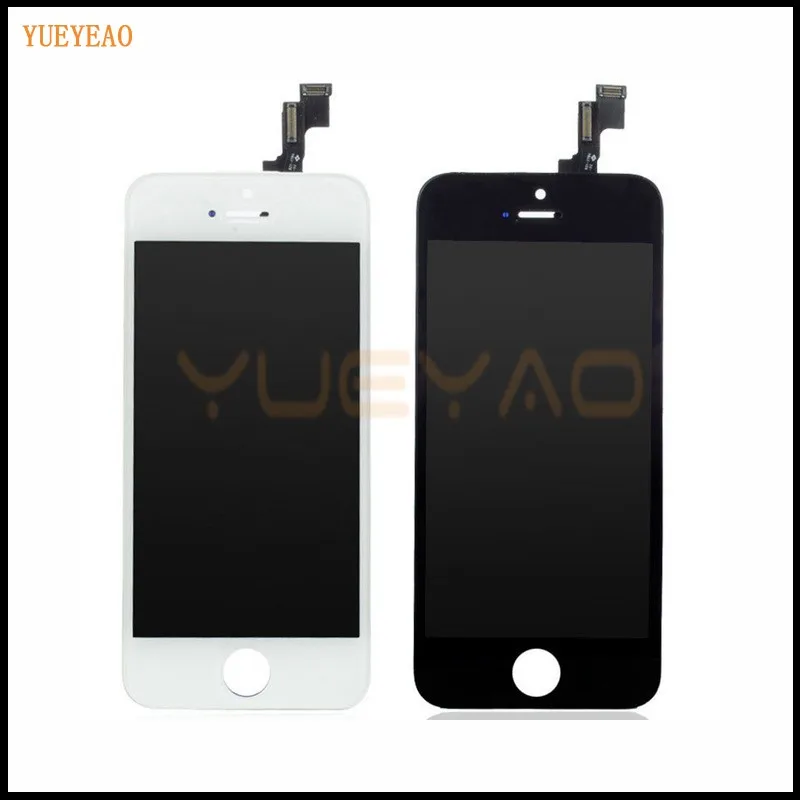 Экран AAA для Apple iPhone 5 ЖК-дисплей сенсорный экран в сборе с дигитайзером стекло без