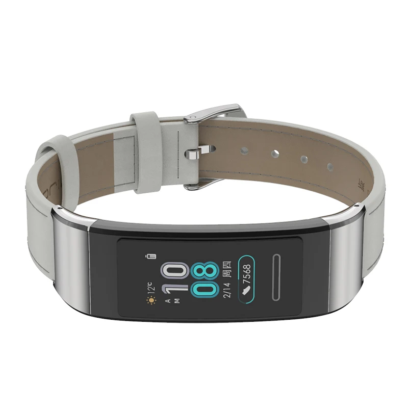 Mijobs для huawei Band 3 pro ремешок в ремне для наручных часов для huawei Band 3 кожаный браслет из нержавеющей стали смарт носимые аксессуары