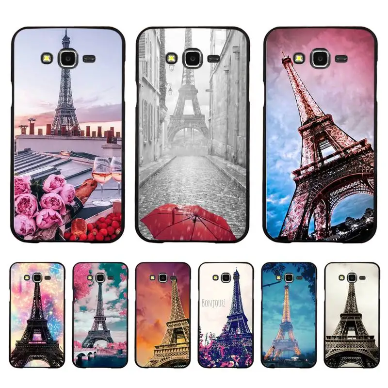 

France Paris the Eiffel Tower Phone Case For Samsung Galaxy J4plus J6 J5 J72016 J7prime cover for J7Core J6plus