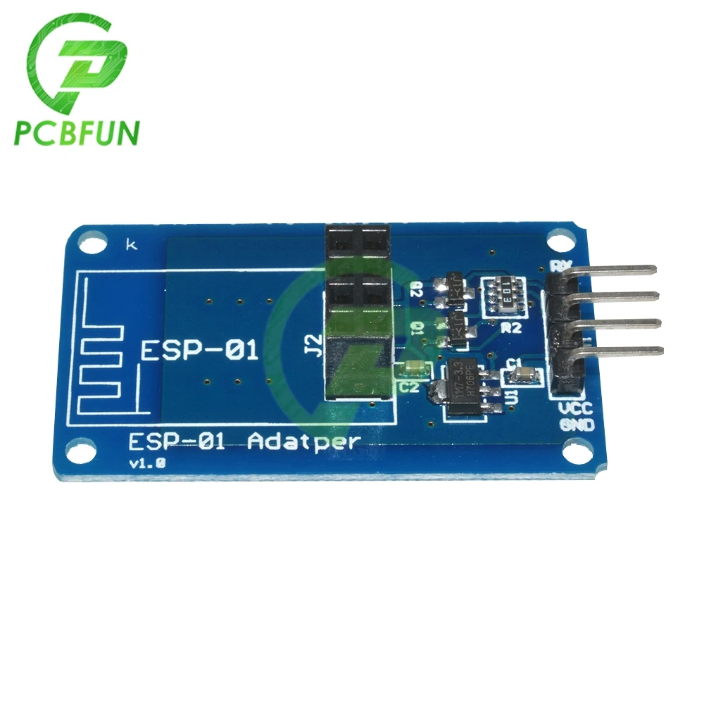 Модуль беспроводного последовательного адаптера Wi-Fi ESP8266 ESP-01 3 В 5 выключатель