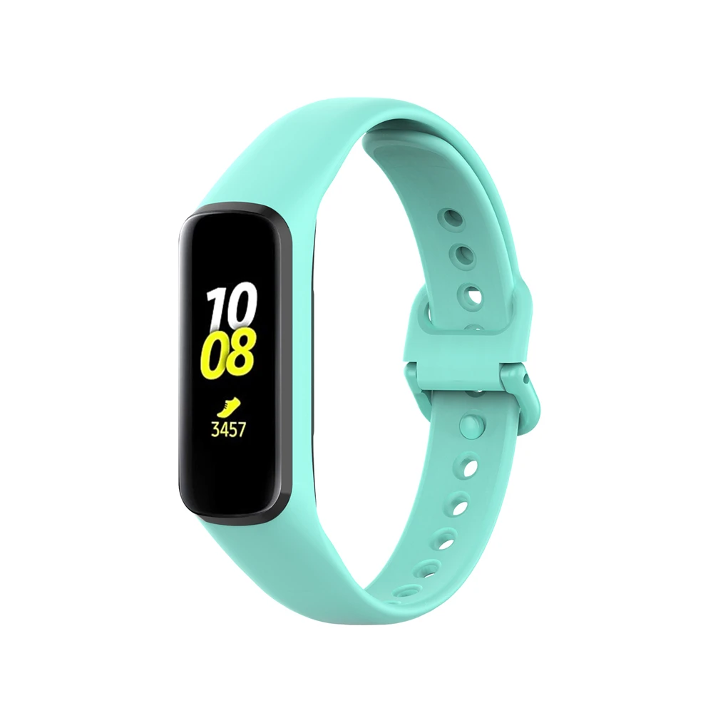 Новый мягкий силиконовый ремешок для наручных часов Samsung Galaxy Fit 2 SM-R220 сменный