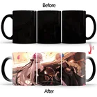 Черное платье сексуальная девушка кружка меняющая цвет кружки Теплочувствительный 350 мл кружка для кофе чашки лучший подарок для ваших муж мальчик BSKT-060