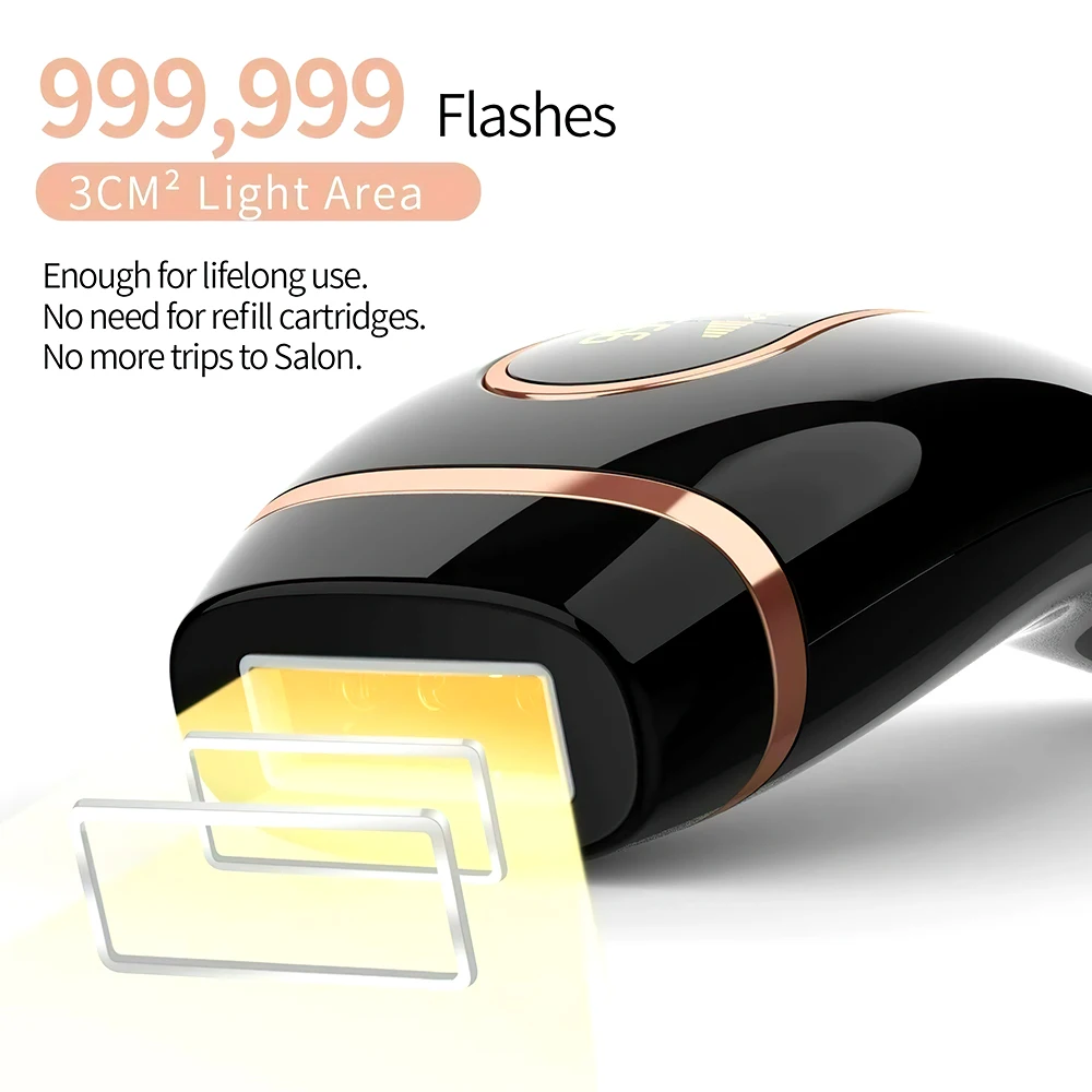 DIOZO электрический эпилятор 999999 Flash постоянный IPL лазерная эпиляция для Для женщин