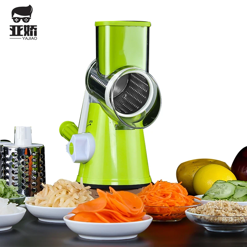 Кухонный зеркальный кухонный комбайн YAJIAO для картофеля моркови сыра слайсер