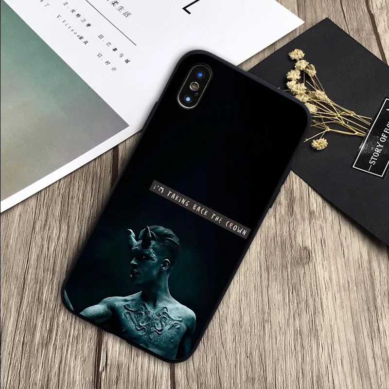 Для X XR XS Max для iPhone 6 6plus 7 8 plus 5 5S SE Brendon Urie Panic at Disco Cover мягкий силиконовый черный чехол для телефона - Цвет: H19071707-08.jpg