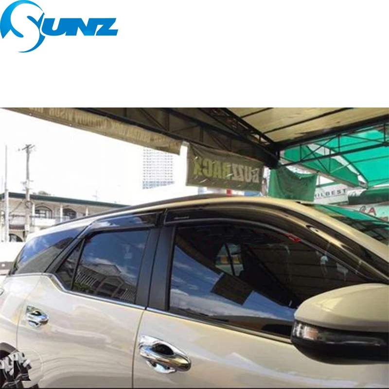 Автомобильный дефлектор бокового окна для TOYOTA Fortuner 2012 2013, оконный козырек, дефлектор от солнца и дождя, защита от солнца