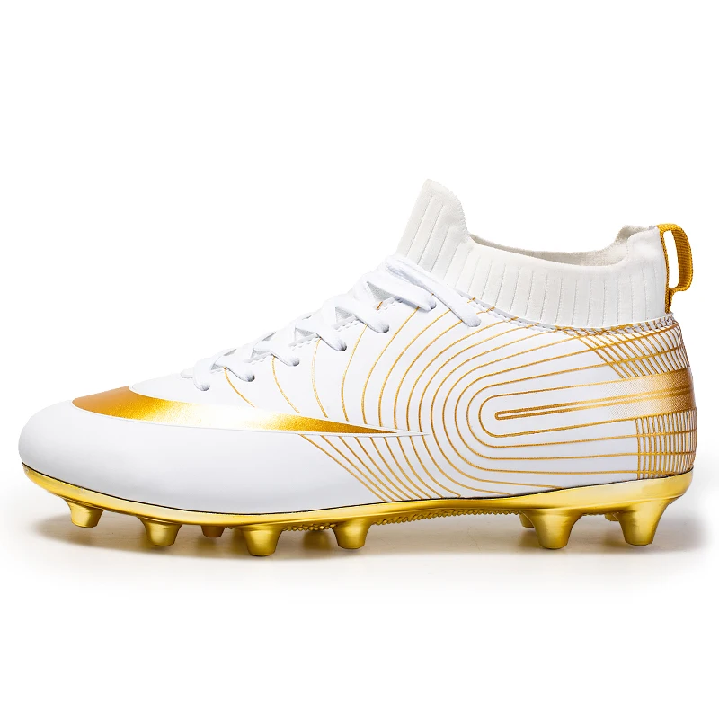 Men Soccer Shoes Kids Football Boots Women Breathable Soccer Cleats Antiskid Chaussure Football Shoes Outdoor Football Shoes