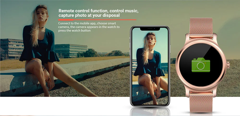 RUNDOING R2 1,3 дюймов Смарт-часы Bluetooth Вызов полный сенсорный экран дистанционное управление пульсометр фитнес-трекер запись для мужчин и женщин