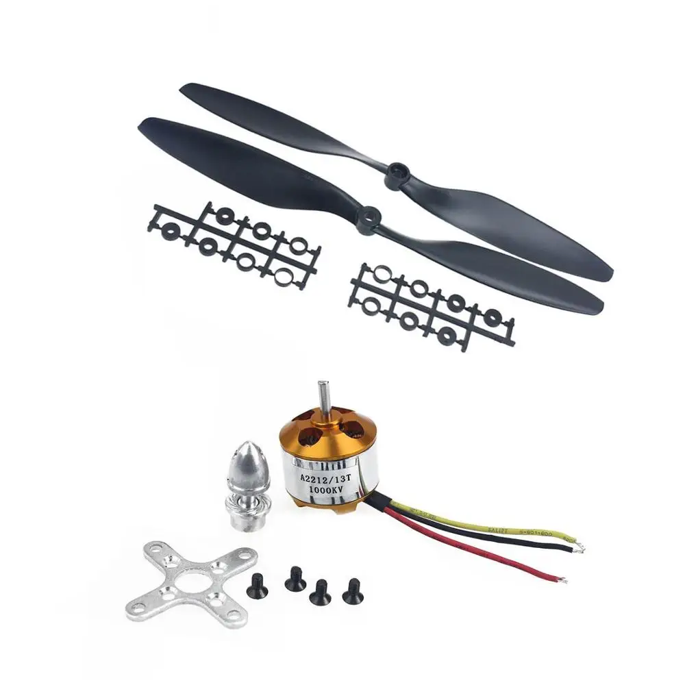 DIY 4-осевой RC мультиквадрокоптер Дрон RTF ARF KK V2.3 печатная плата 1000KV Motor 30A ESC Lipo F450
