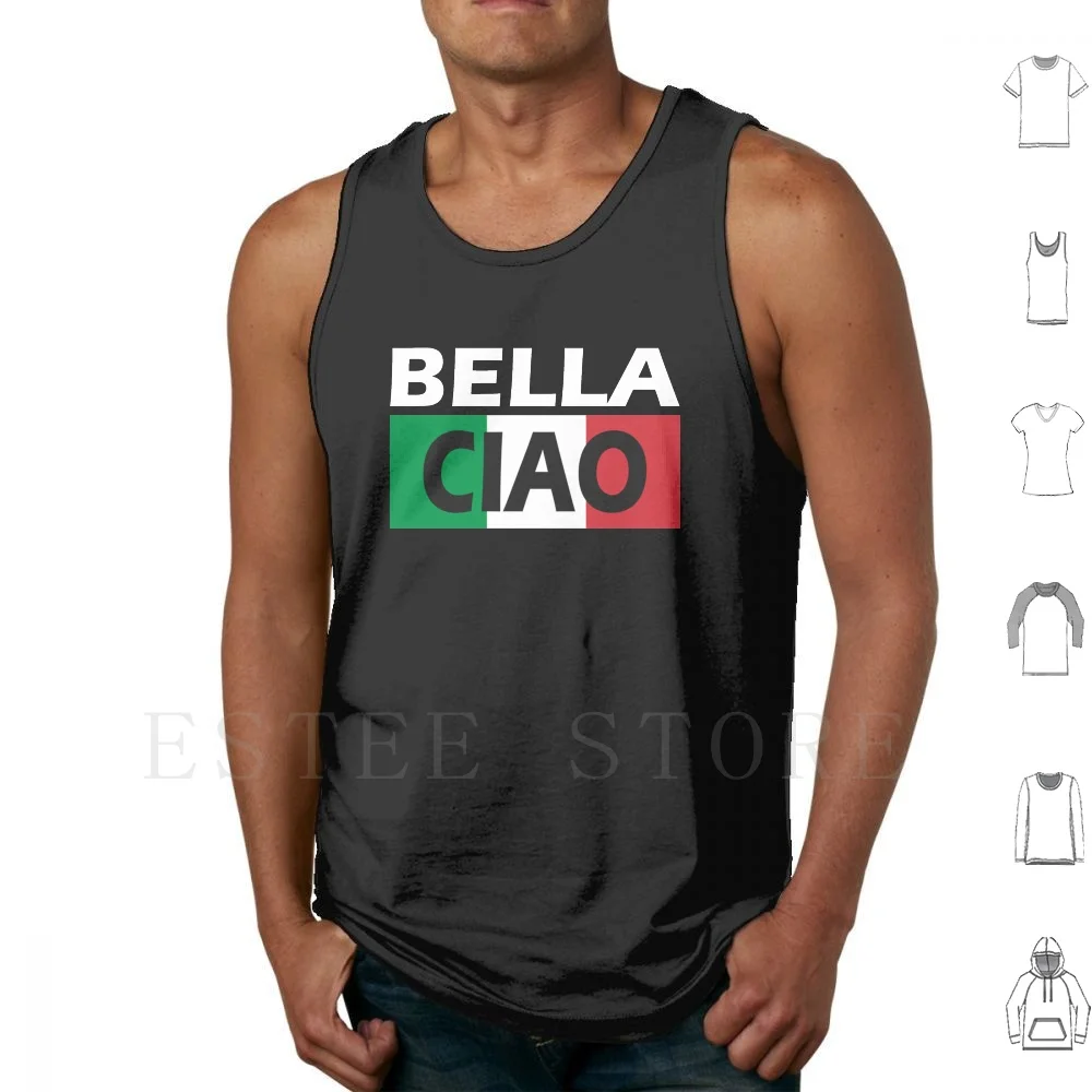 

Майка без рукавов Bella Hello Italia