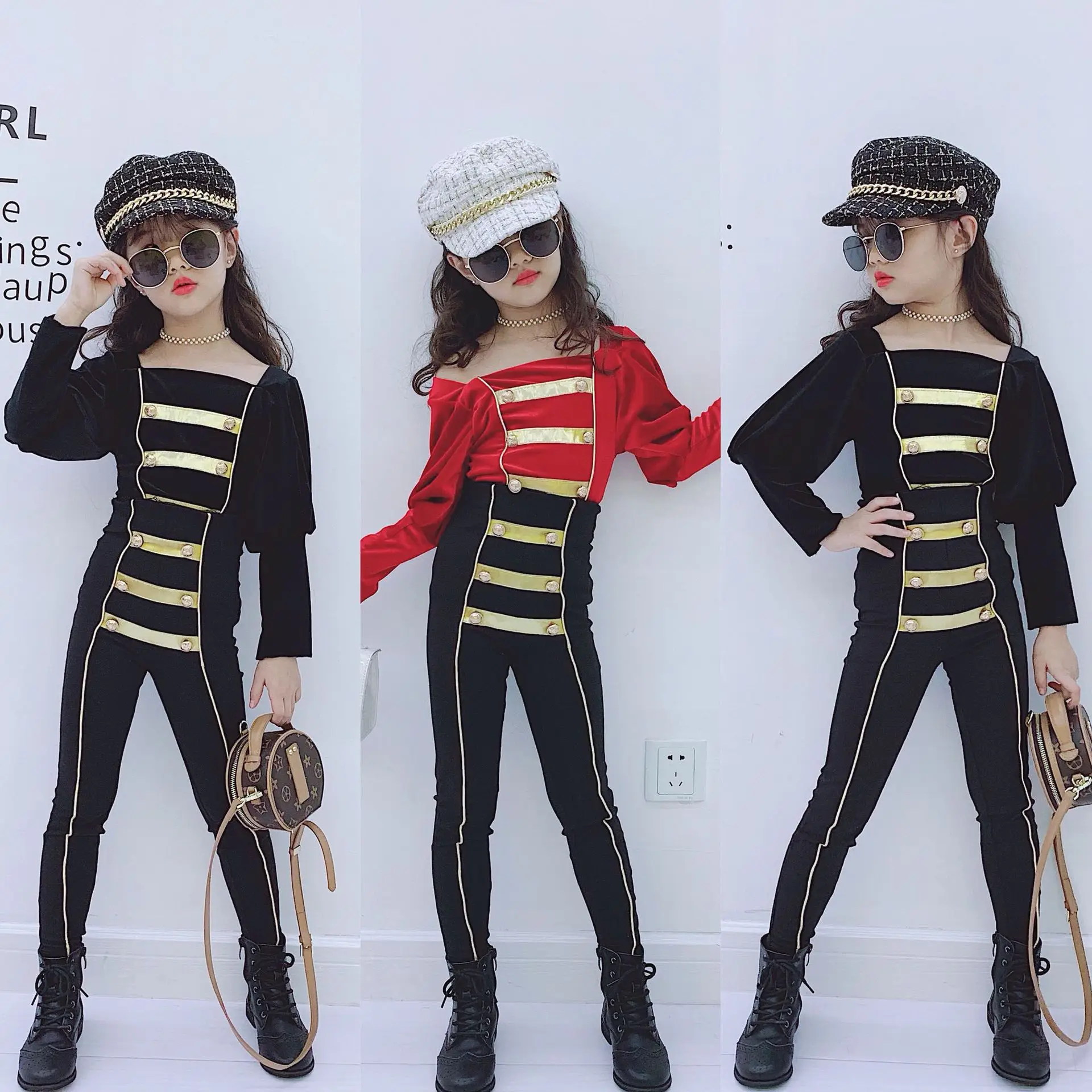 Девушки 2020 европейский и американский сетчатый красный подиумный Джаз Хип Хоп