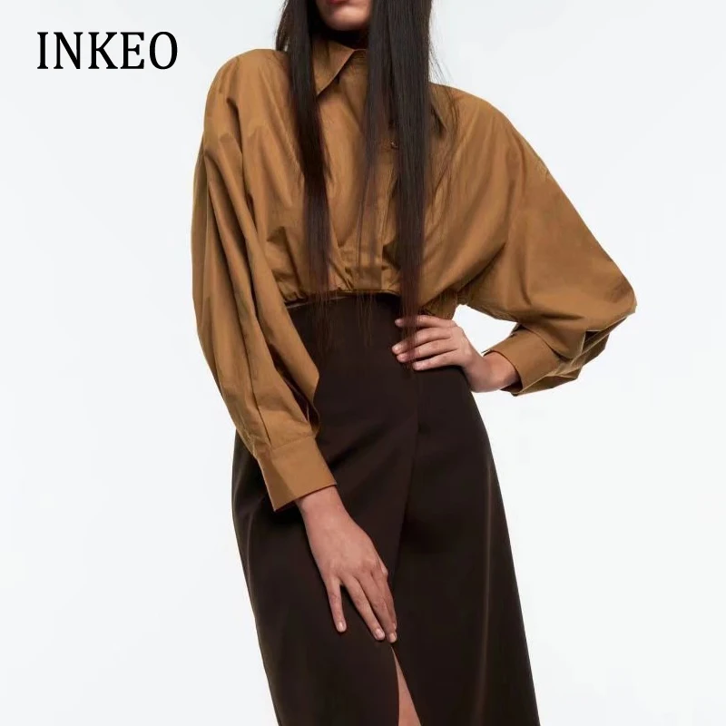 Женская короткая блузка с рукавами летучая мышь |