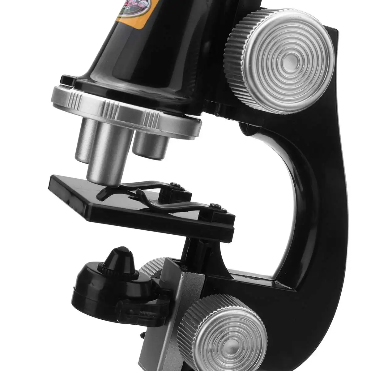 Светодиодный лабораторный микроскоп 100X-200X- 450X научная и развивающая игрушка для - Фото №1