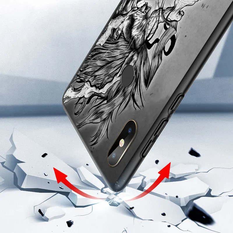 

For Xiaomi Mi 10T 10 9T 9SE 9 8 Pro Lite Ultra 5 Case My hero academia black white For Xiaomi Mi Note 10 Pro Lite Phone Case