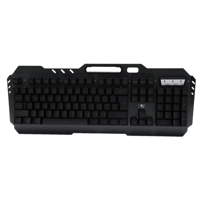 K670 104 клавиши с подсветкой Проводная игровая клавиатура мышь набор механическая