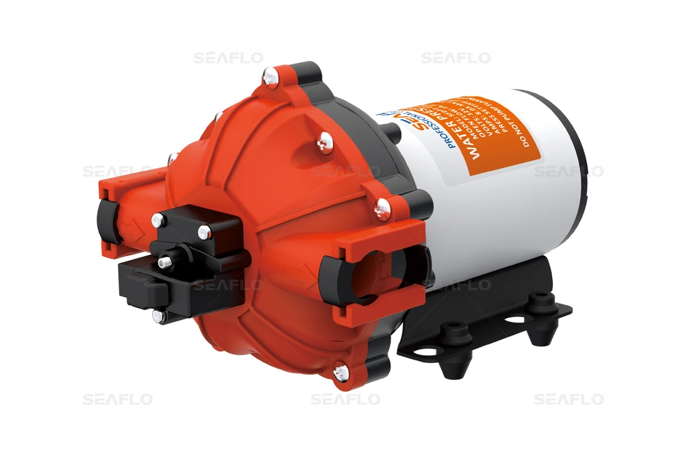 Мембранный насос SEAFLO серия 52 постоянный ток 12 В/24 В 3 0 20 ЛПМ 17 70PSI для пресной воды