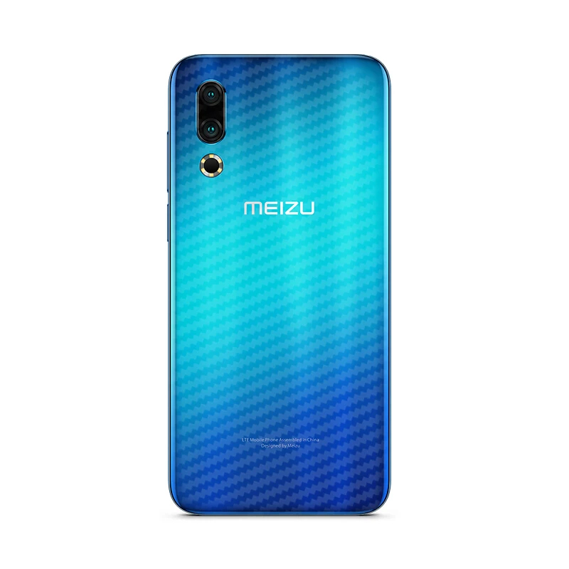 Мягкая 3D пленка из углеродного волокна на заднюю панель для Meizu Note 9 Pro 7 16th Plus 16 S