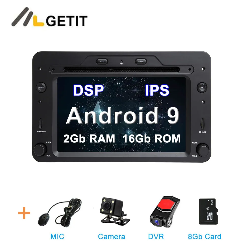 DSP 2G CAM DVR SD DSP 64G Автомобильный DVD стерео Мультимедиа Радио Android 10 для Alfa Romeo Spider Alfa Romeo 159 Brera 159 Sportwagon - Цвет: DSP 2G CAM DVR SD