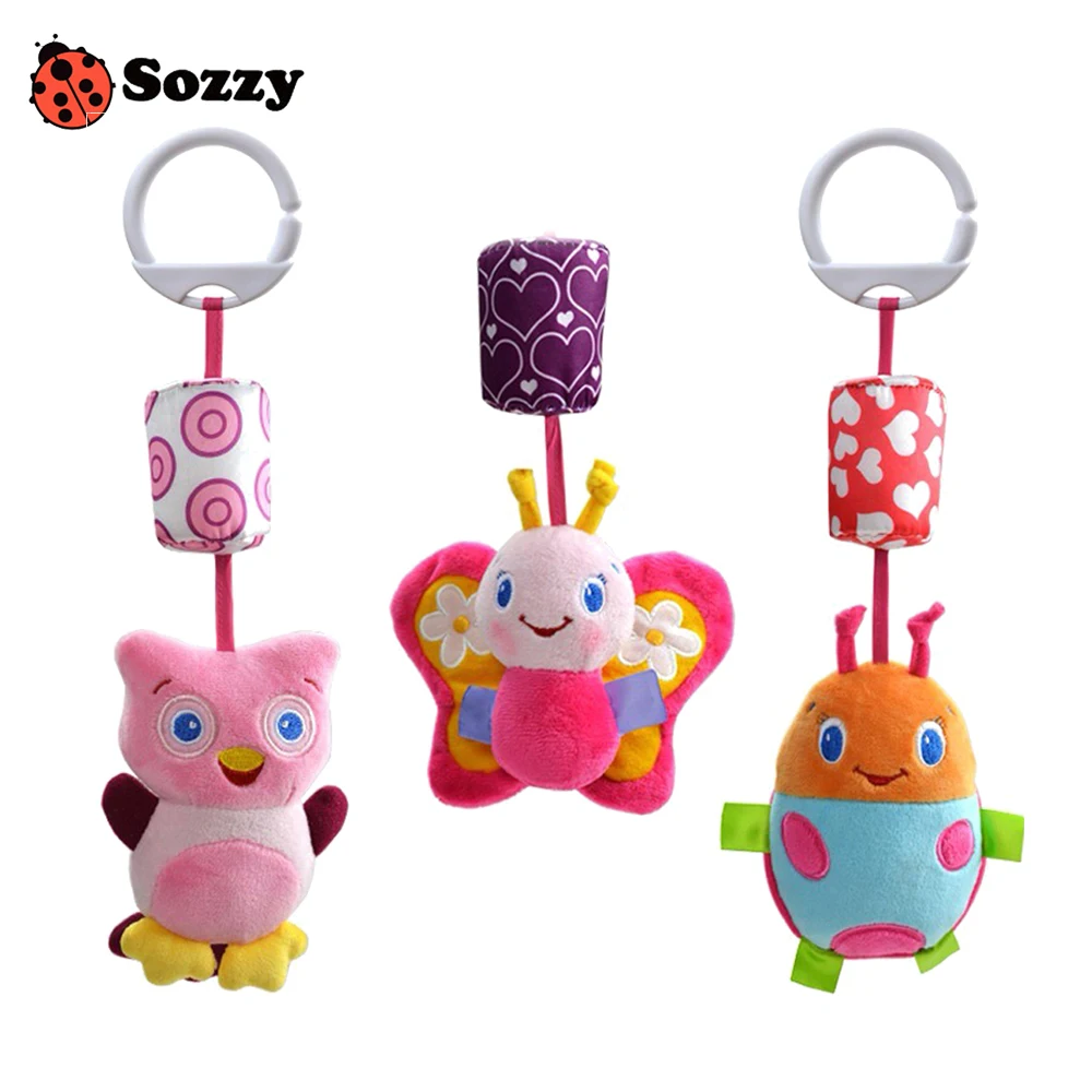 1 шт. новые детские игрушки мобильный плюшевые Sozzy кровать колокольчиков