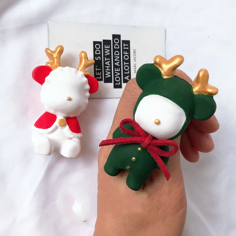 3D Милые силиконовые формы для счастливых оленей костюм изготовления