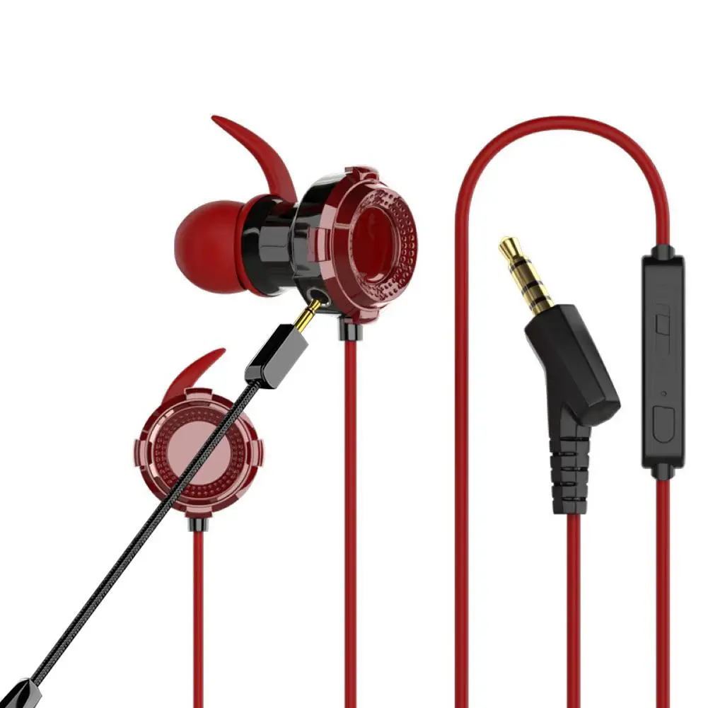 Наушники вкладыши 3 5 мм проводные наушники с шумоподавлением игровая гарнитура