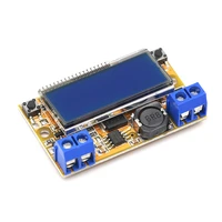 dual display dc dc 5 23v to 0 16 5v 3a max step down power supply buck converter adjustable lcd step down voltage regulator