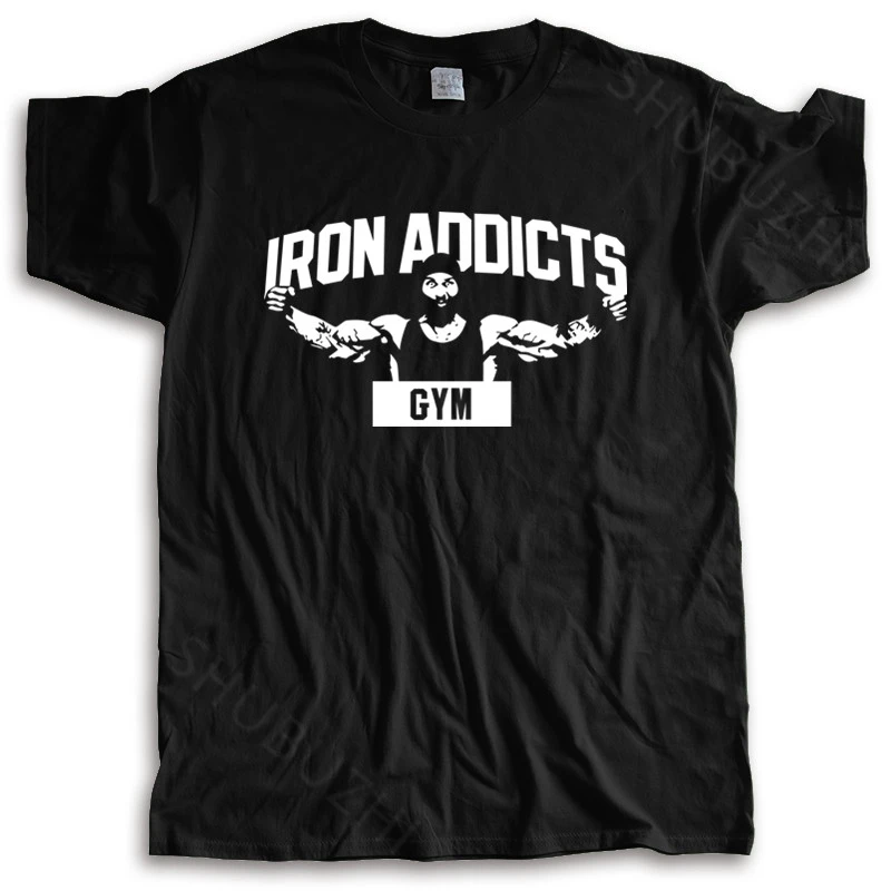 Футболка мужская свободного покроя стильная тенниска с принтом CT FLETCHER MIKE RASHID