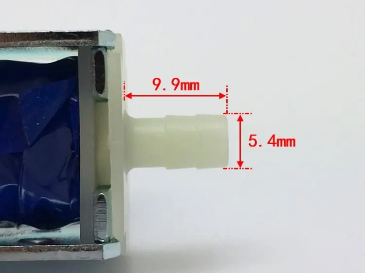 12 В постоянного тока небольшой Электрический электромагнитный клапан N/O