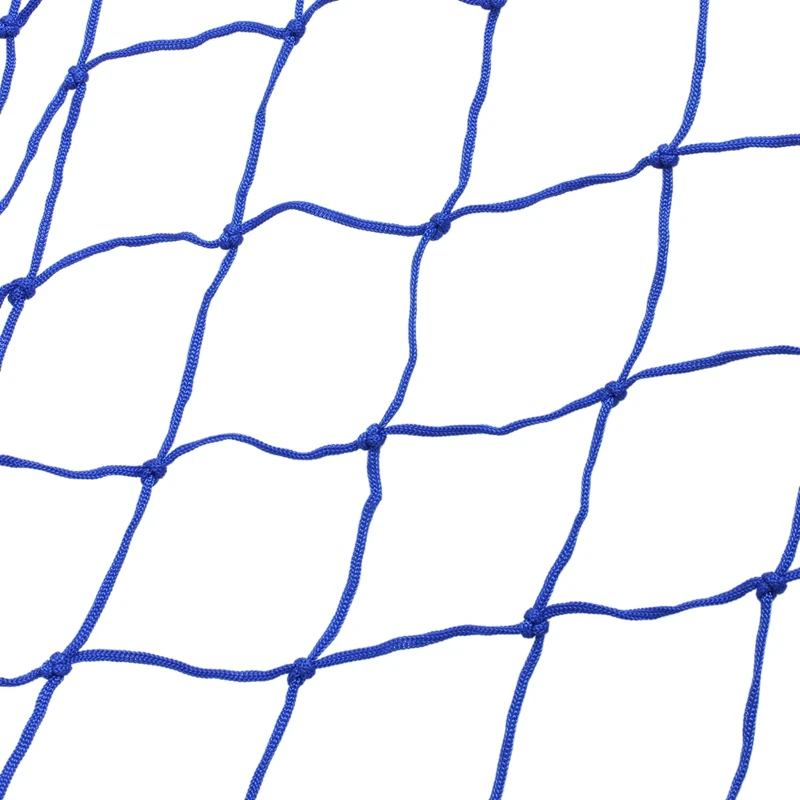 

Blue Nylon Hammock Hanging Mesh Net Sleeping Bed Swing Outdoor Camping Travel