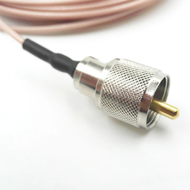 5 метров коаксиальный кабель Pl-259 штекер UHF к женскому для Yaesu Icom Kenwood мобильное