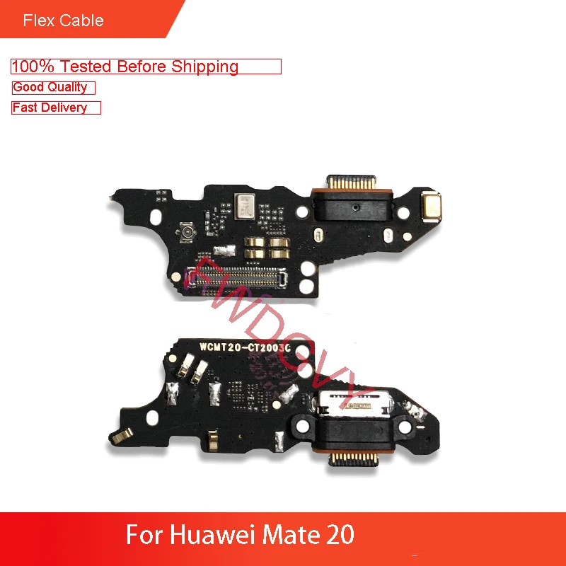 

Замена для Huawei Mate 20 USB Зарядное устройство Док-станция для зарядки гибкий кабель Ремонт Запасные части тест QC