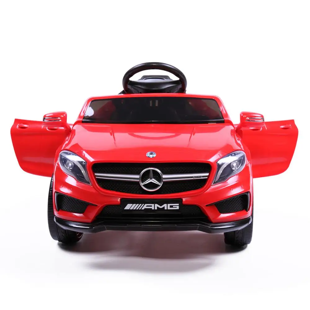 Лицензированный Mercedes Benz дети 4 колесное мягкое сиденье ездить на машине игрушка с