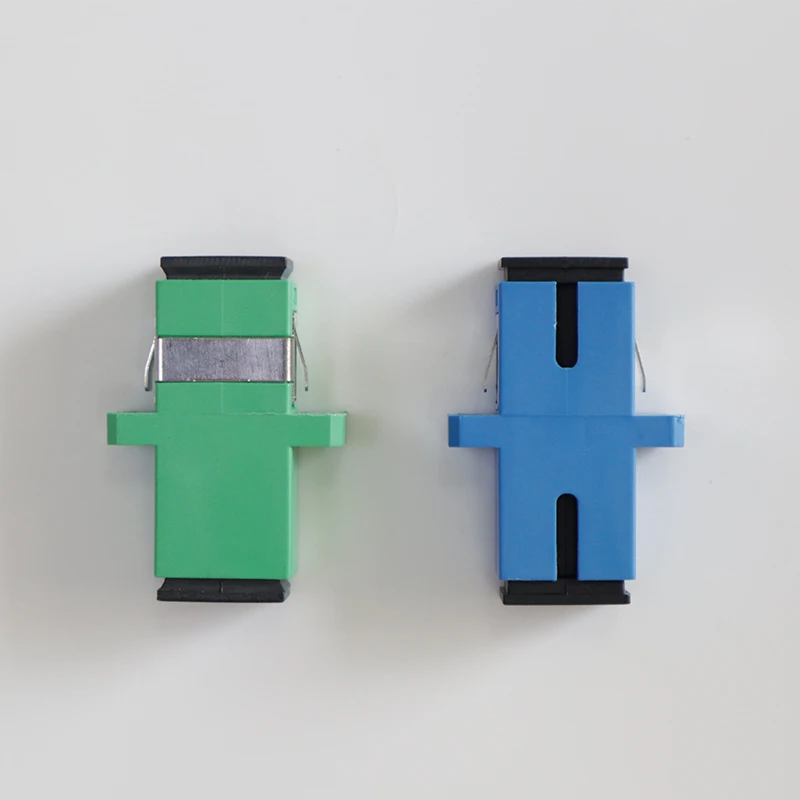 

SC Simplex Fiber Optic Coupler SC-SC Large Square Head Flange Connector Conversion Flange Head Carrier Grade