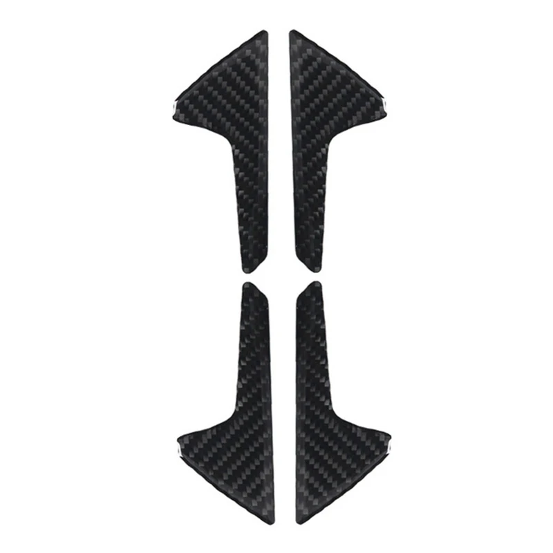 

4Pcs Interior Door Trim Cover Carbon Fiber Sticker Decal Accessories for Golf 7 MK7 2014-2016 2017 2018 2019