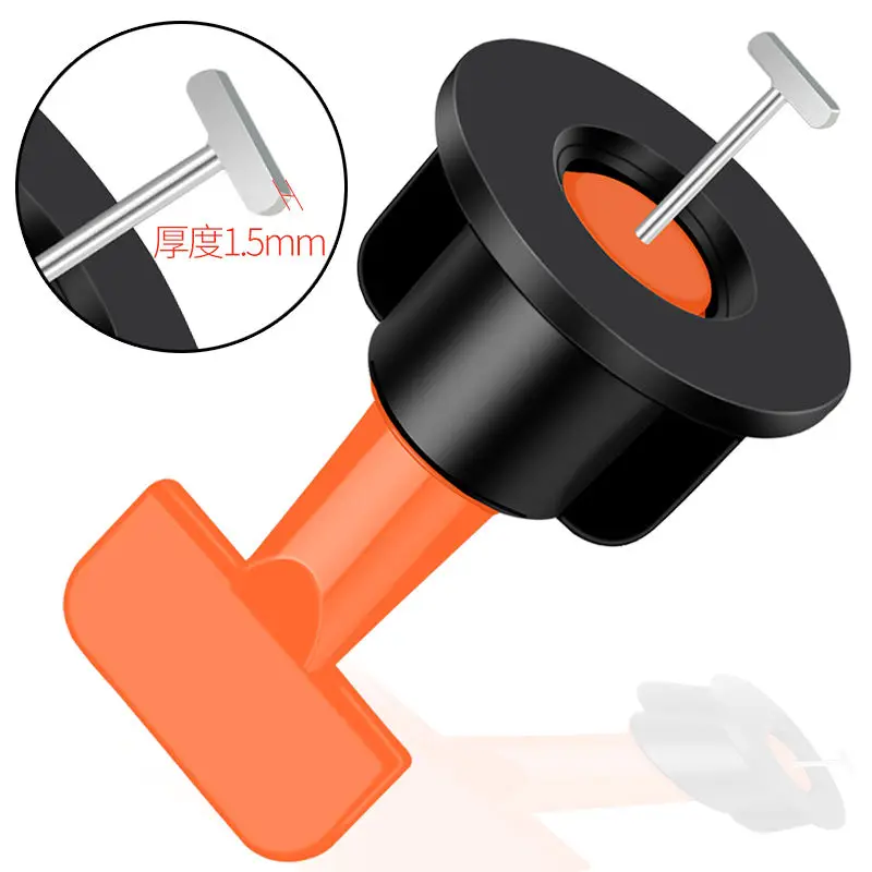 

10pcs Tile Leveler Tile Positioning Leveler Floor Tile Wall Tile Clip Paving Auxiliary Bricklayer Tools Ceramic Tile Artifact