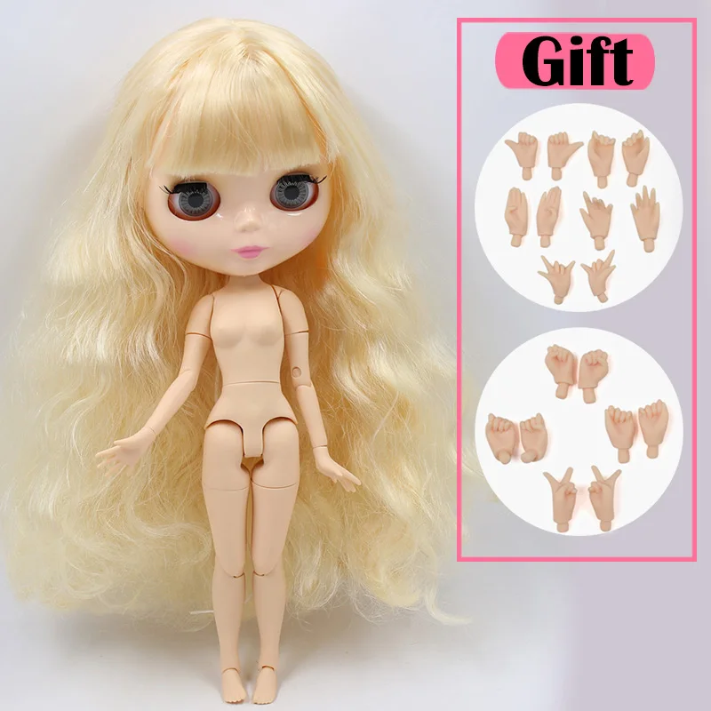 doll hand ab ICY Blyth Кукла № 2 глянцевое лицо натуральная кожа суставное тело 1/6 BJD Специальная цена 1/4 BJD, Pullip, Jerryberry, Licca игрушка подарок - Цвет: doll hand ab